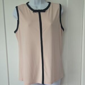 Karl Lagerfeld Pink and Black Blouse